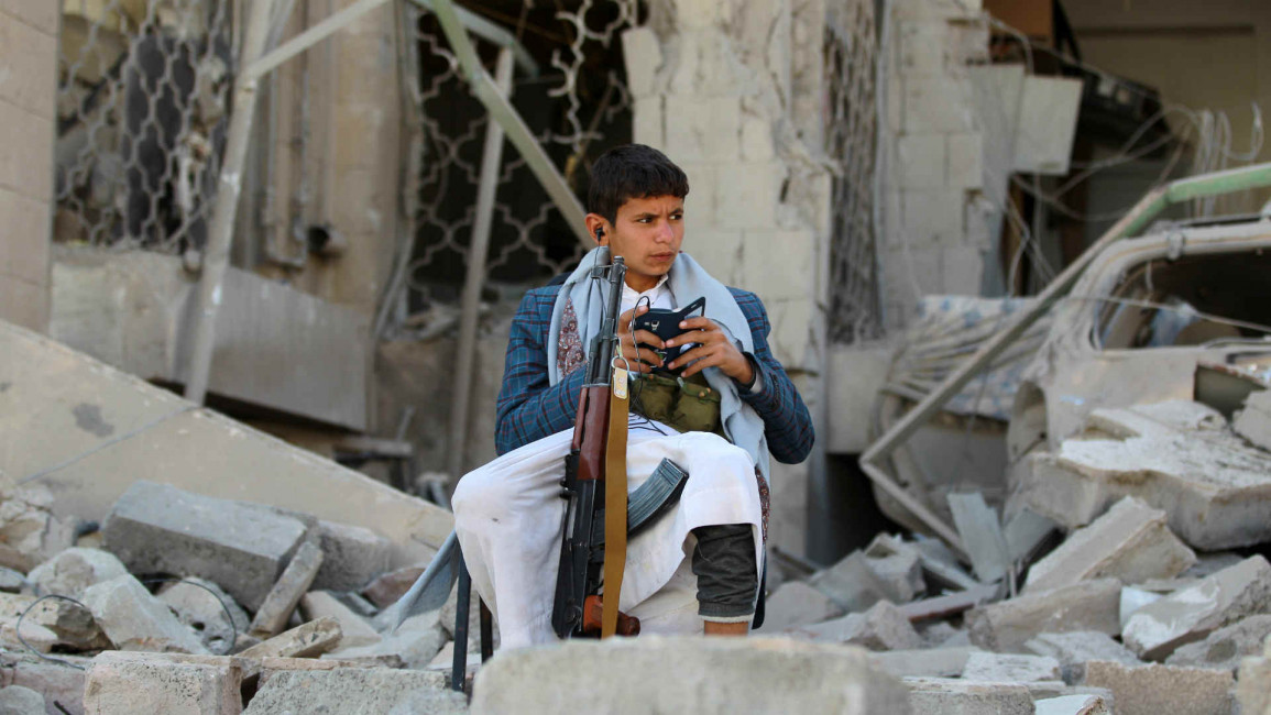 Yemen child soldier