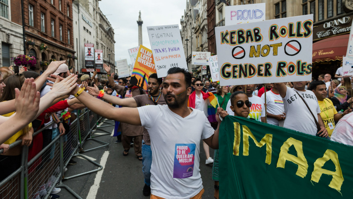 LGBTQ+ Muslims in London Pride event [Getty]