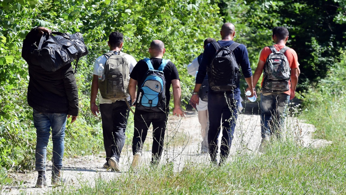 bosnia croatia migrants