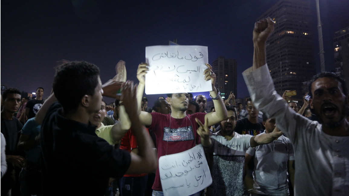 Egypt protesters -- AFP
