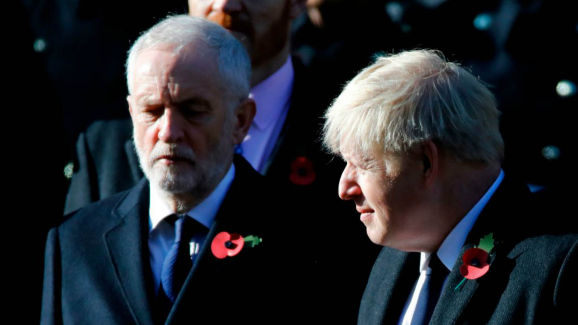 Boris and Corbyn - Getty