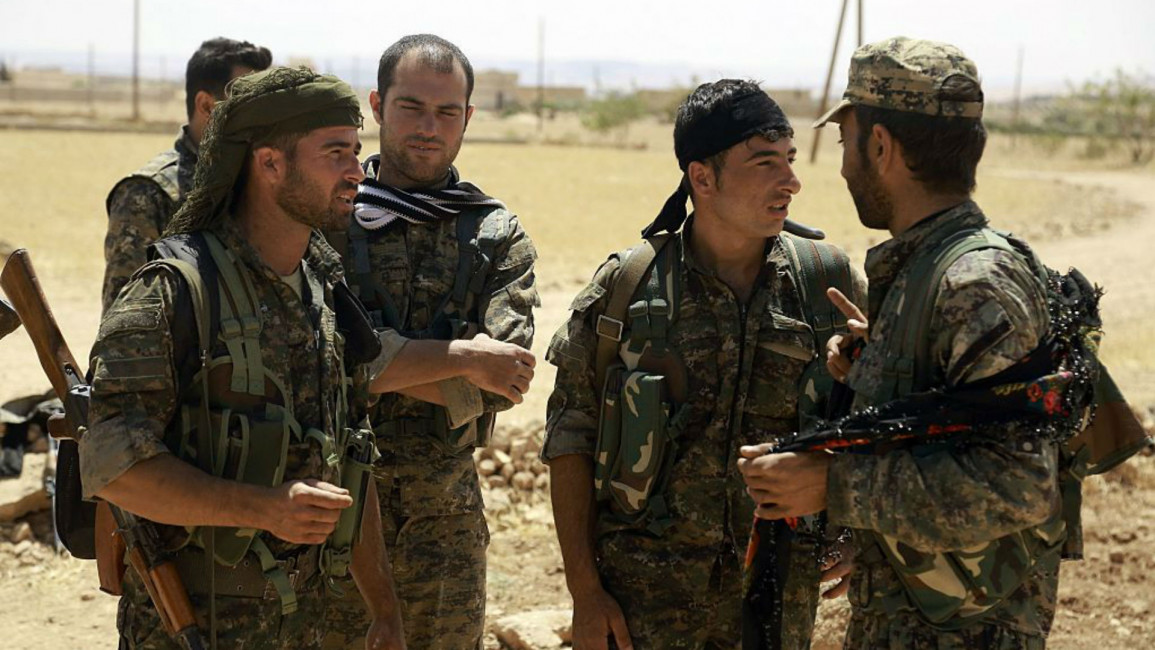 Syrian Democratic Forces fighters AFP