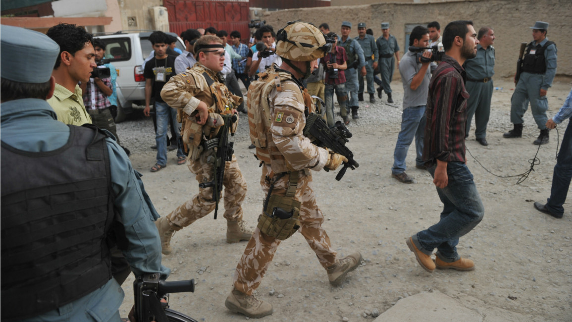 afghanistan uk troops [getty]