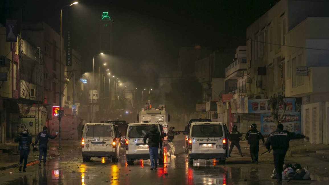Tunisia riots getty