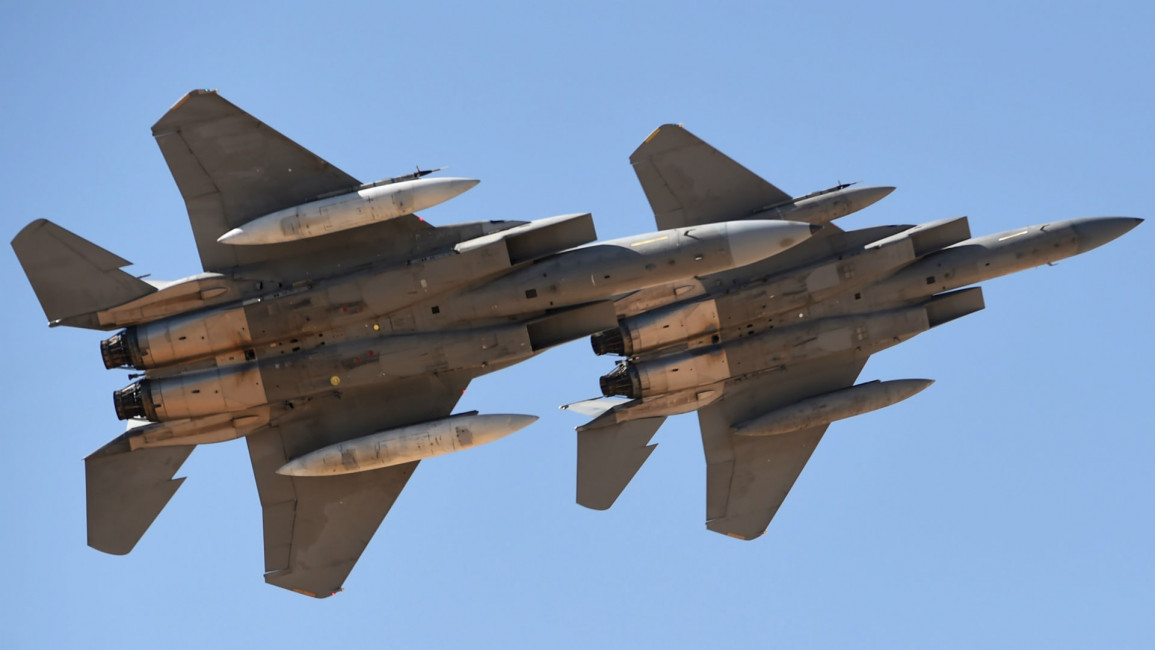 Saudi jets AFP