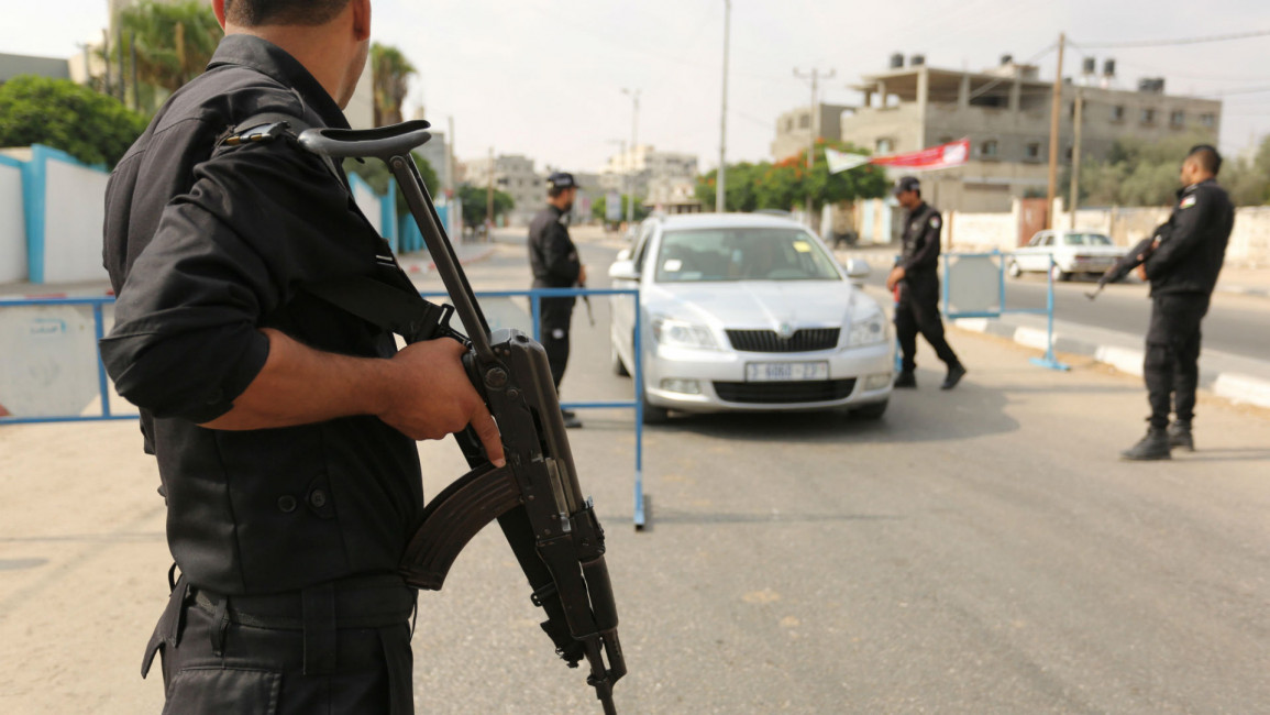 Gaza police Getty
