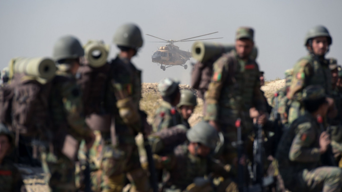 afghanistan army helicopter getty