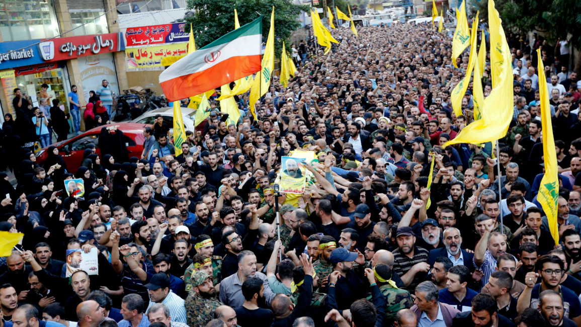 Hizbollah funeral Syria