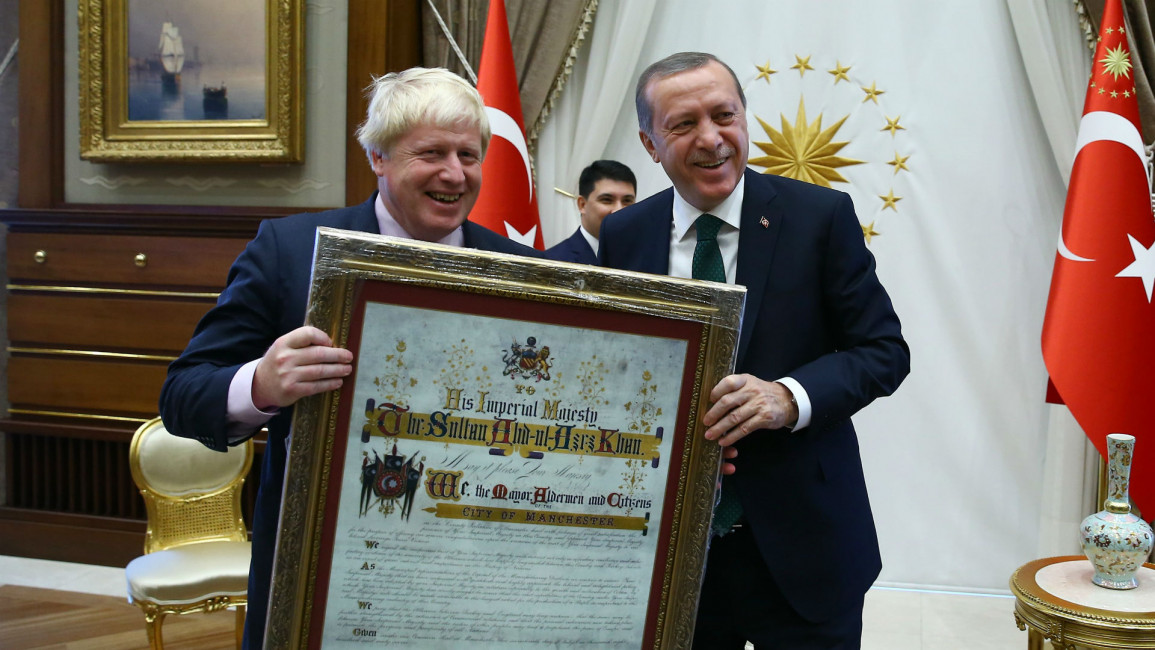 Erdogan and Johnson Anadolu