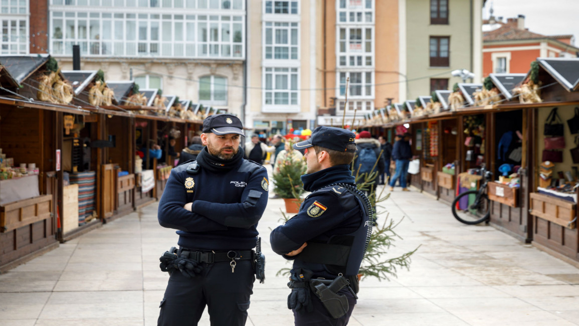 Spain police AFP