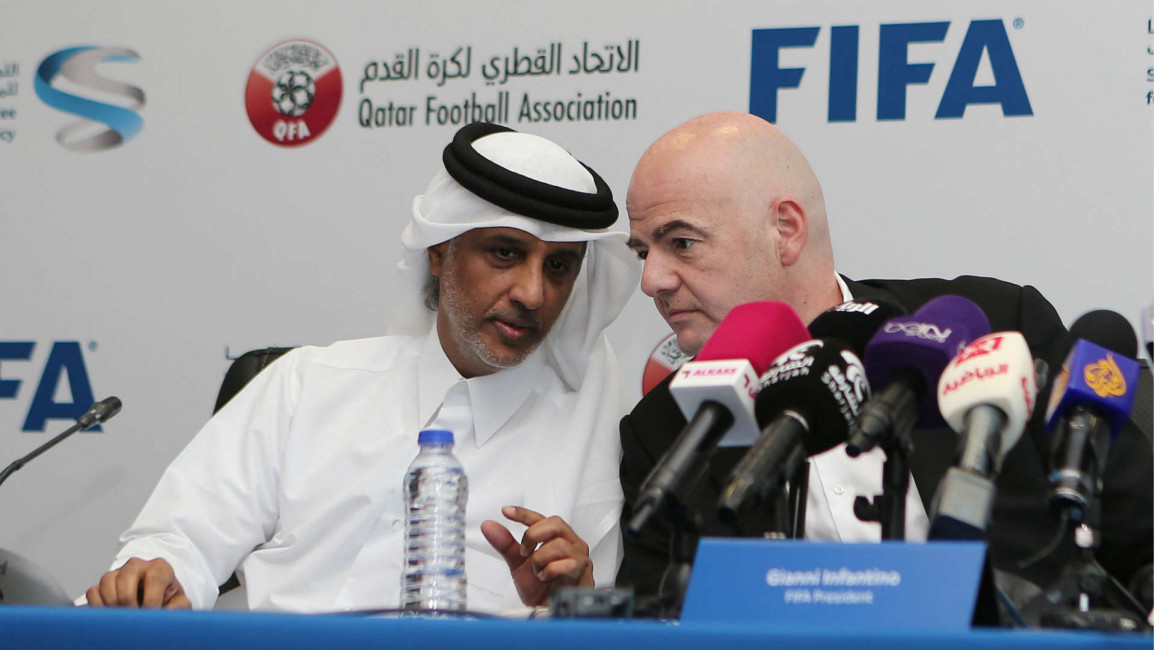 FIFA president and Qatar Football Association president