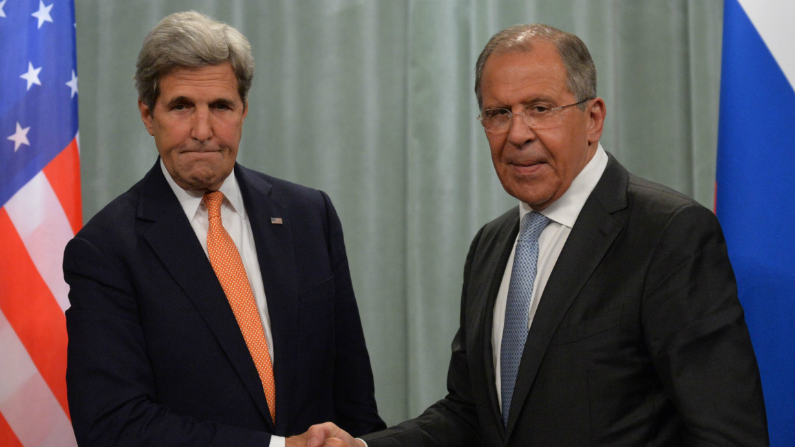 John Kerry Russian foreign minister Sergey Lavrov [Getty]