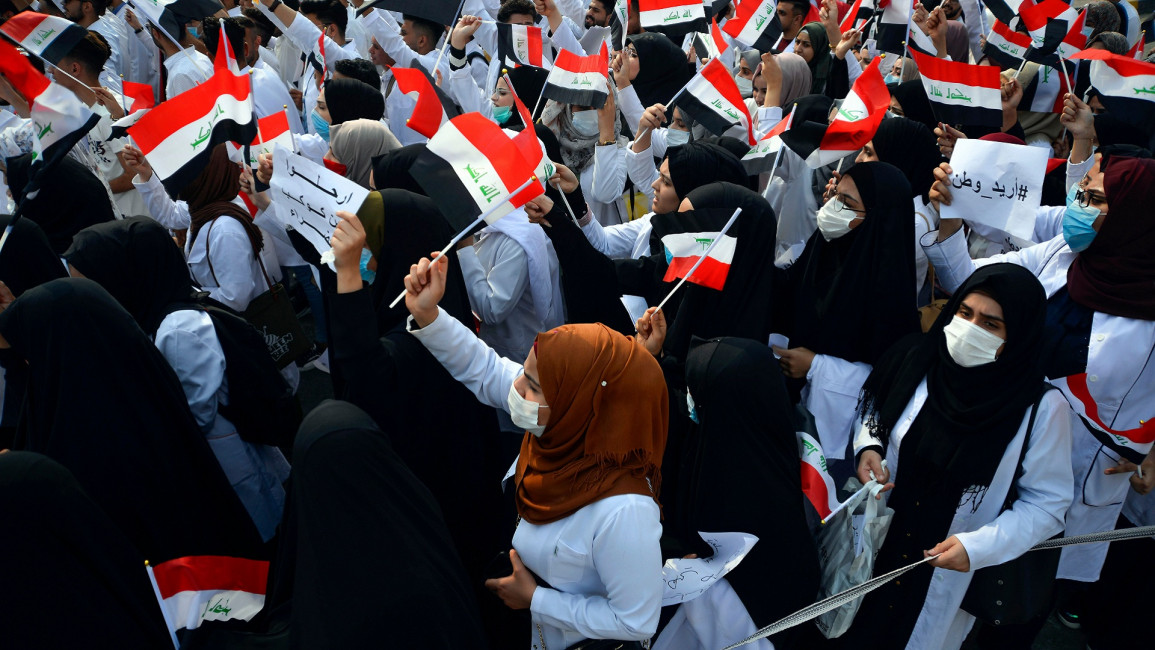iraq students protests