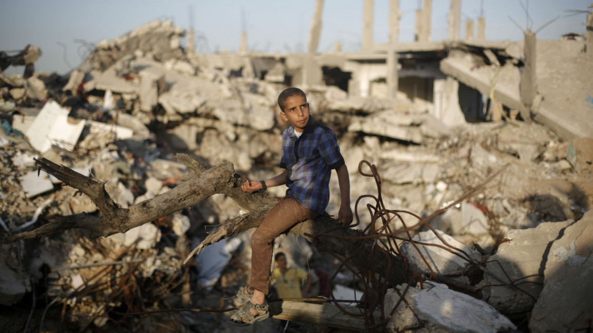 palestine gaza destruction icc israel afp war