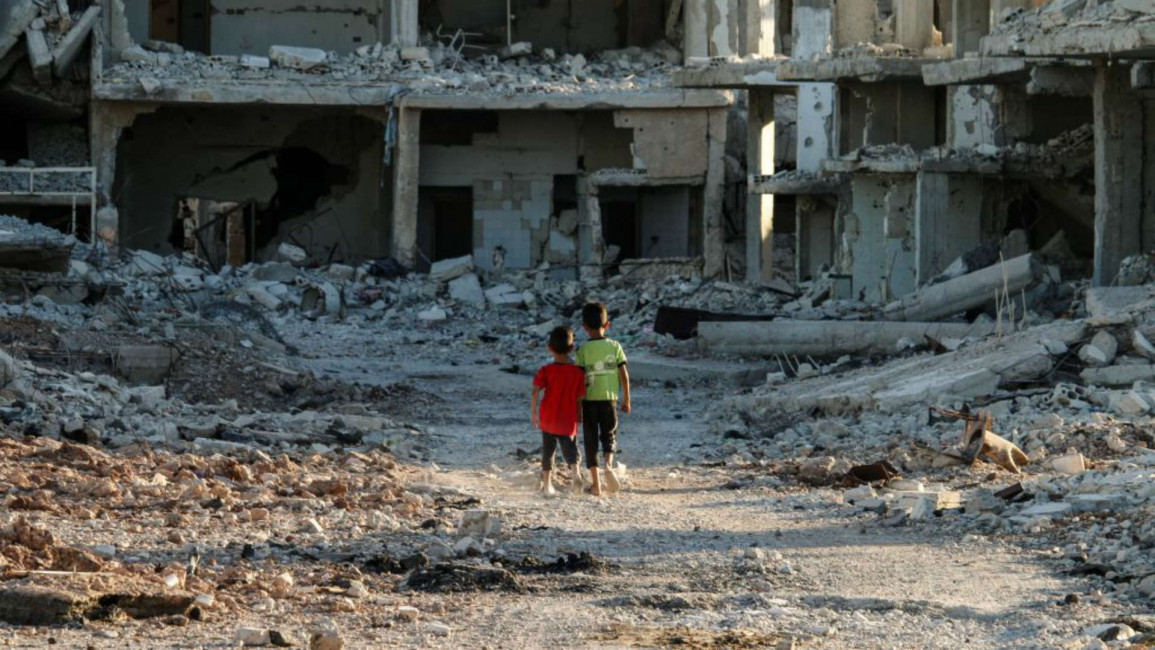 Syrian children - AFP