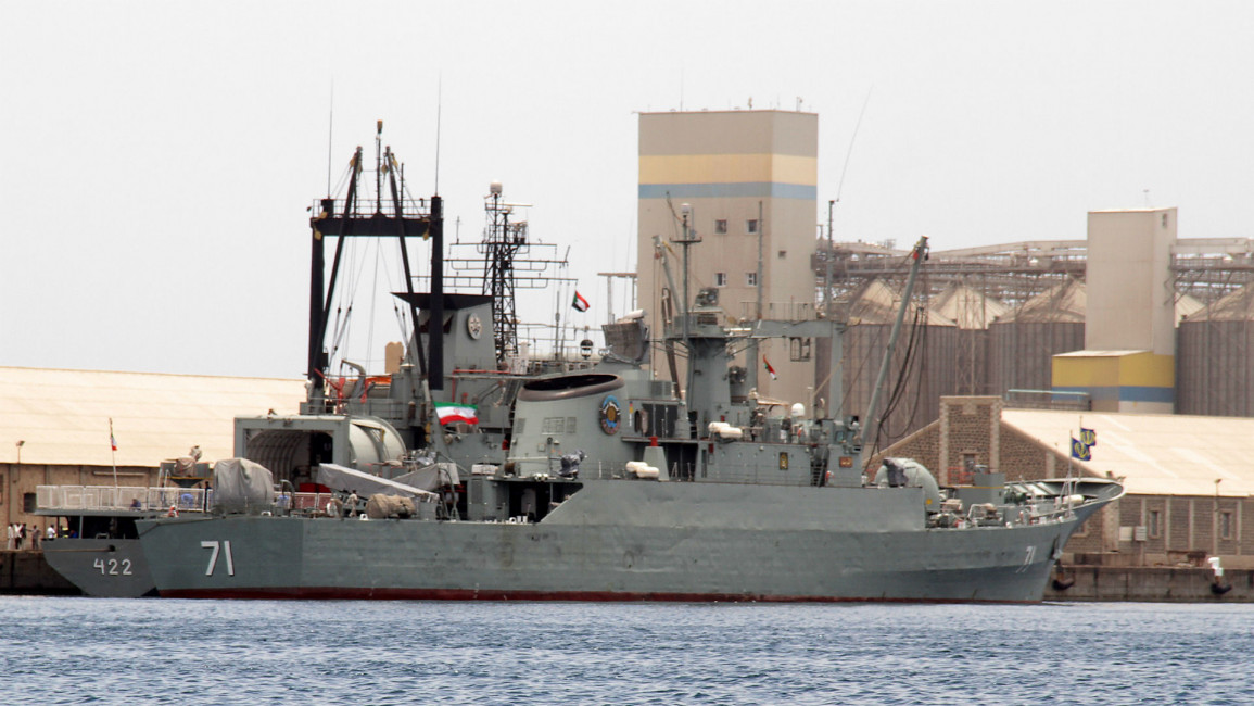 Iran warship - Getty