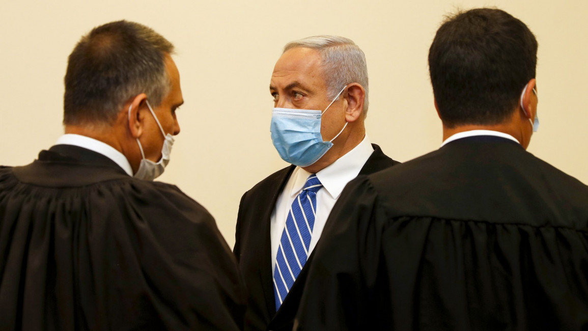netanyahu trial