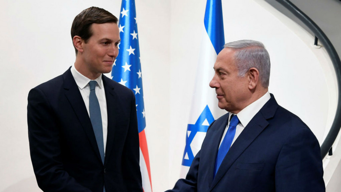 Kushner Netanyahu  - AFP