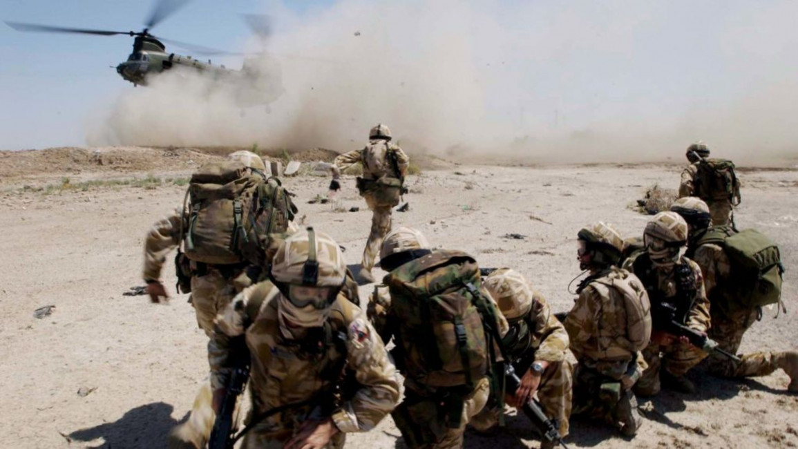 British troops Iraq - Getty