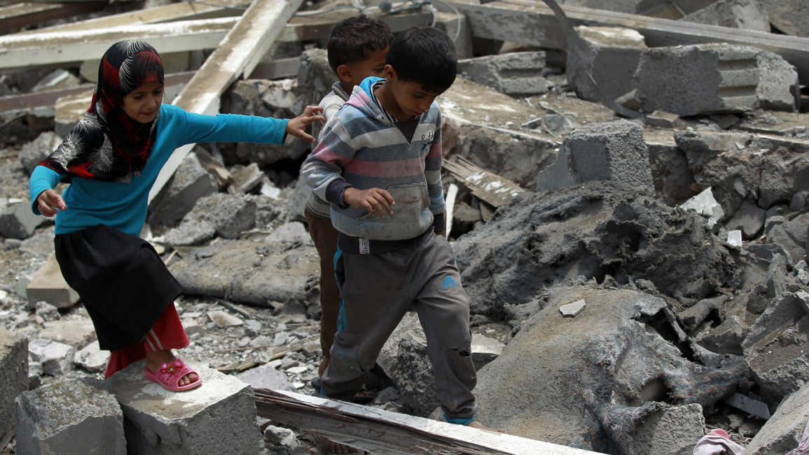 Yemen kids - AFP