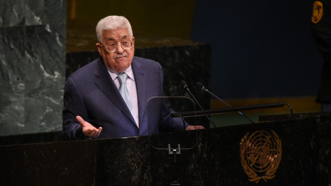 PA Abbas at UN - Getty