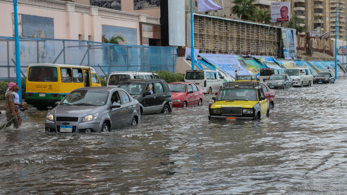 Alexandria flood - Anadolu