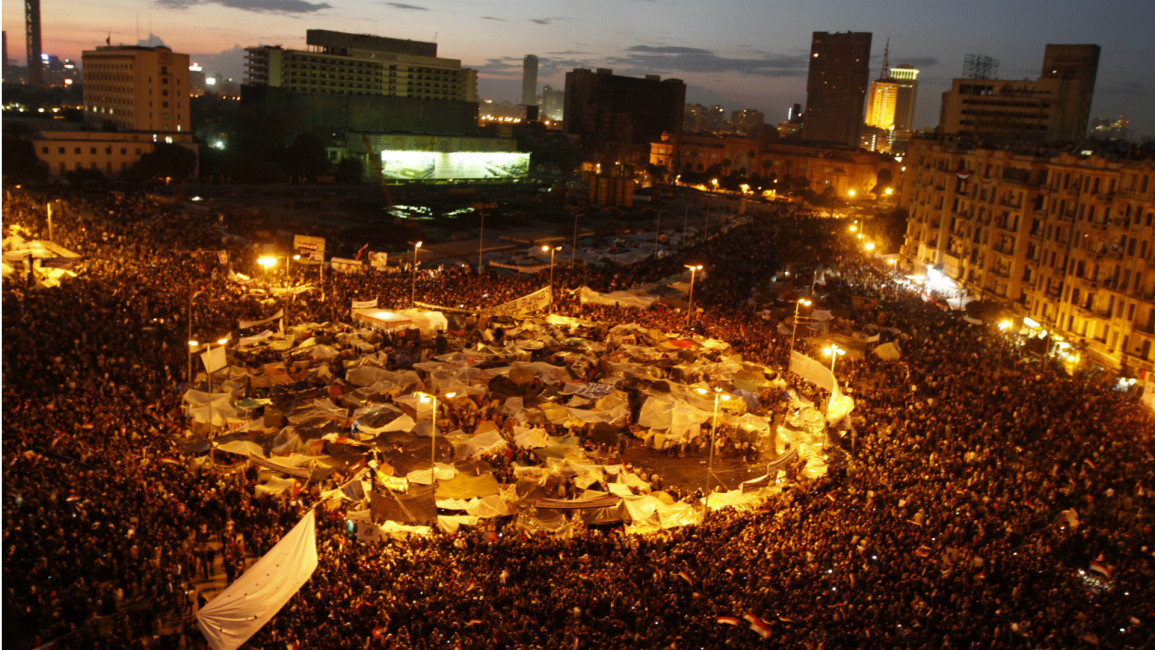 Egypt revolution [Getty]