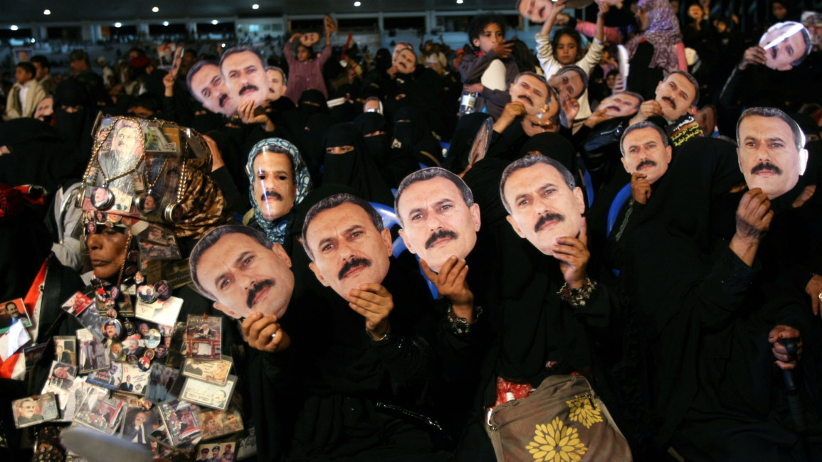 yemen saleh supporters mohammed huwais afp getty englishsite