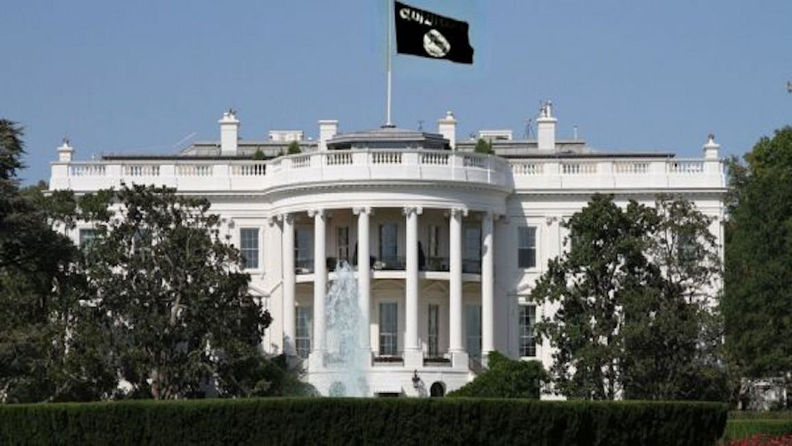 White House ISIS flag