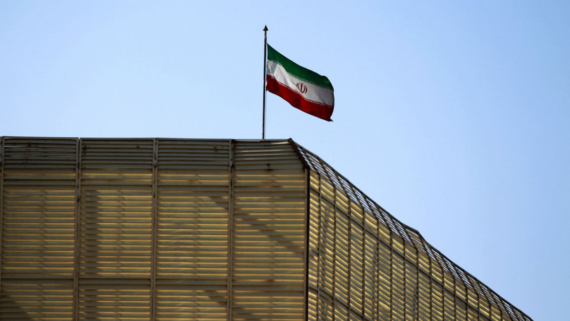 Iran flag AFP
