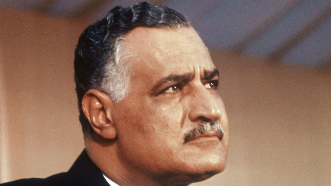 Gamal Abdel Nasser AFP