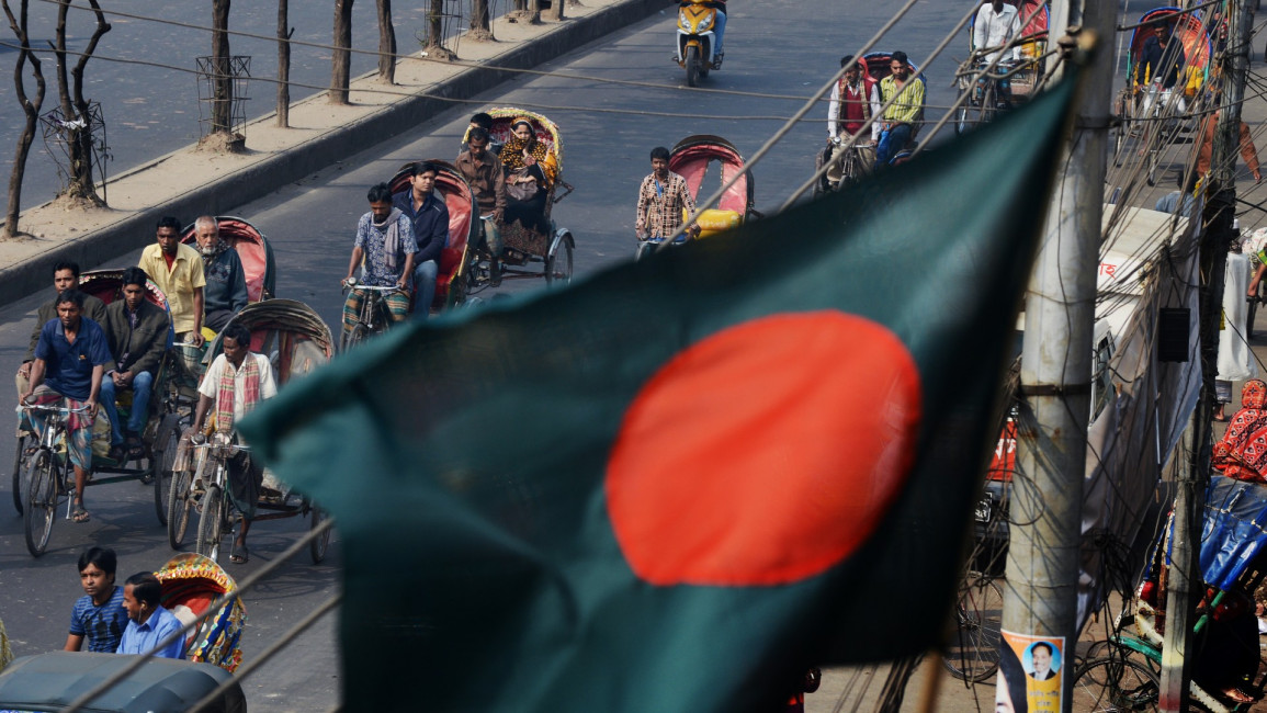 Bangladesh flag - getty