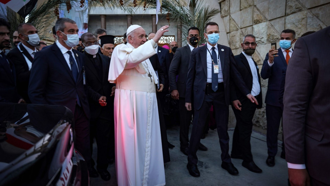 Pope [AFP]