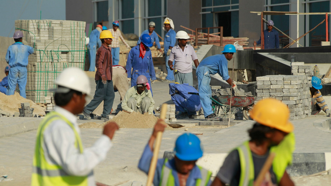 Qatar migrant workers Getty