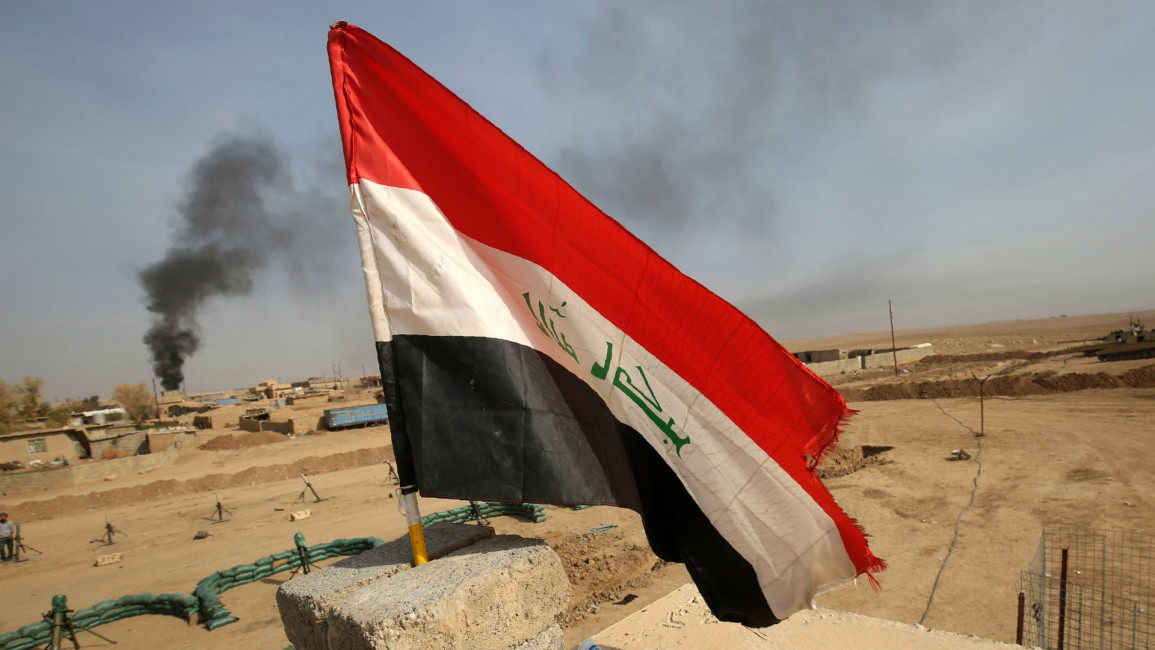 Iraq flag - AFP