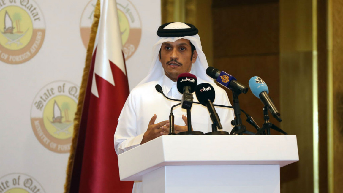 Foreign Minister of Qatar - AFP 