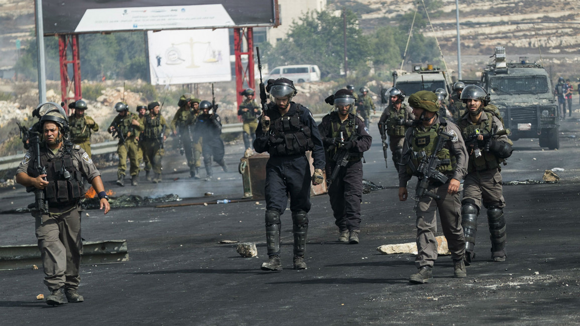 Israeli forces clash with Palestinians [Getty]