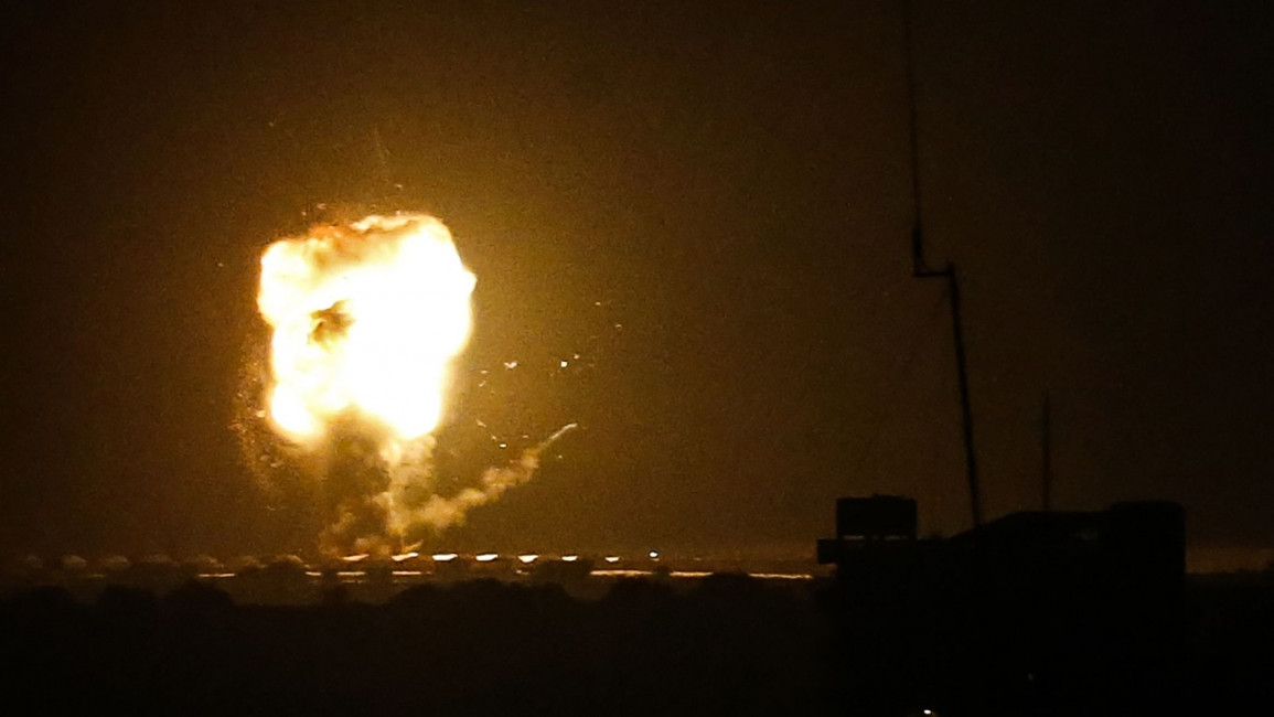 Gaza strikes [AFP]