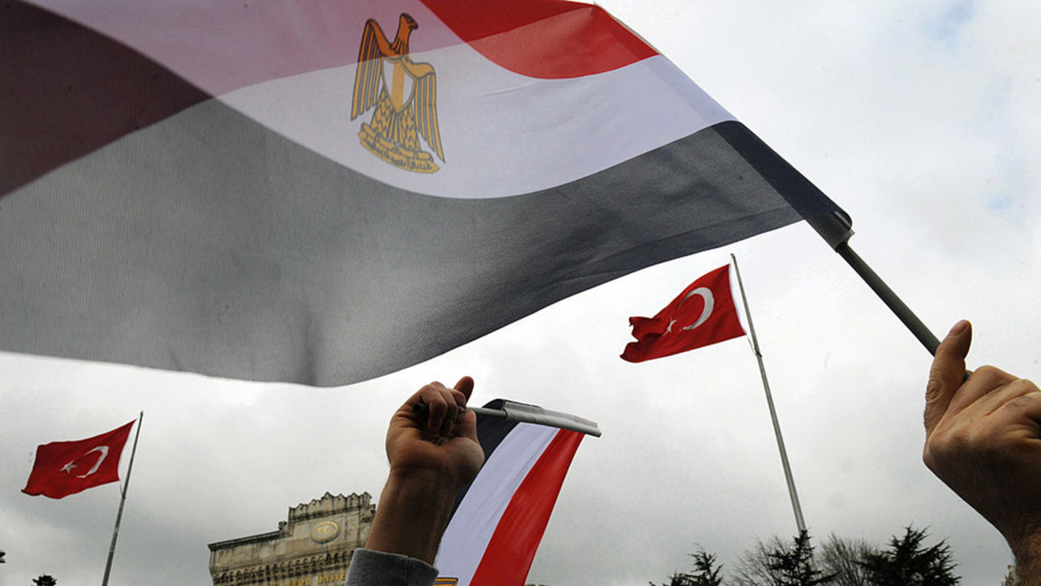 Egypt Turkey Flag [Getty]