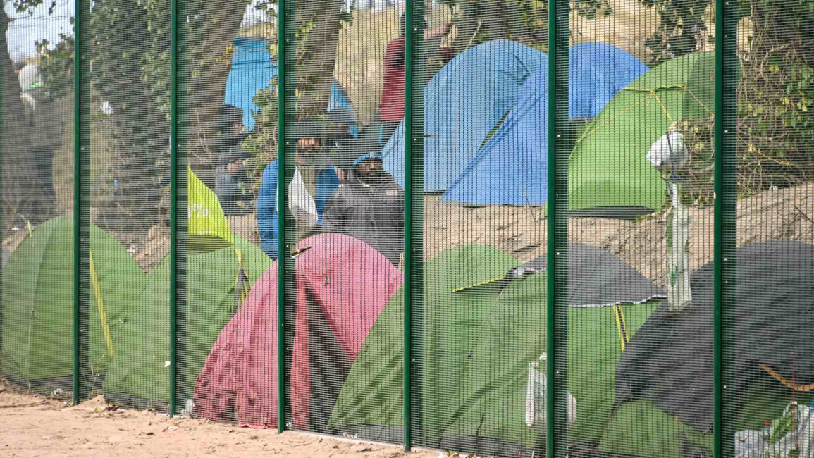 Calais camp - Getty