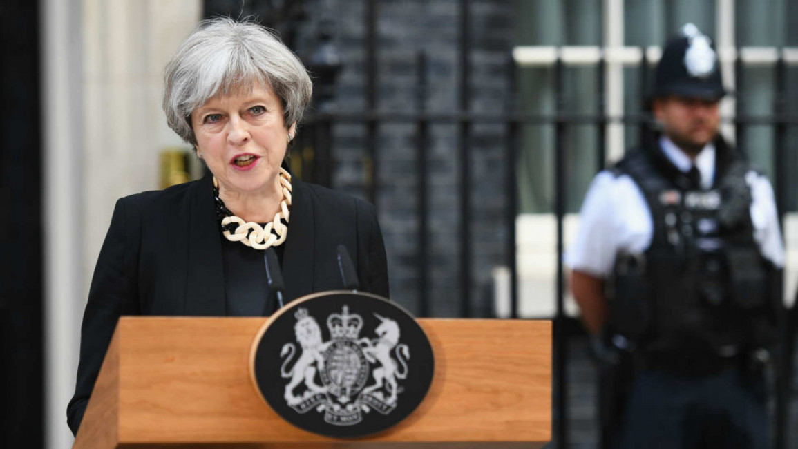 Theresa May London attack - Getty