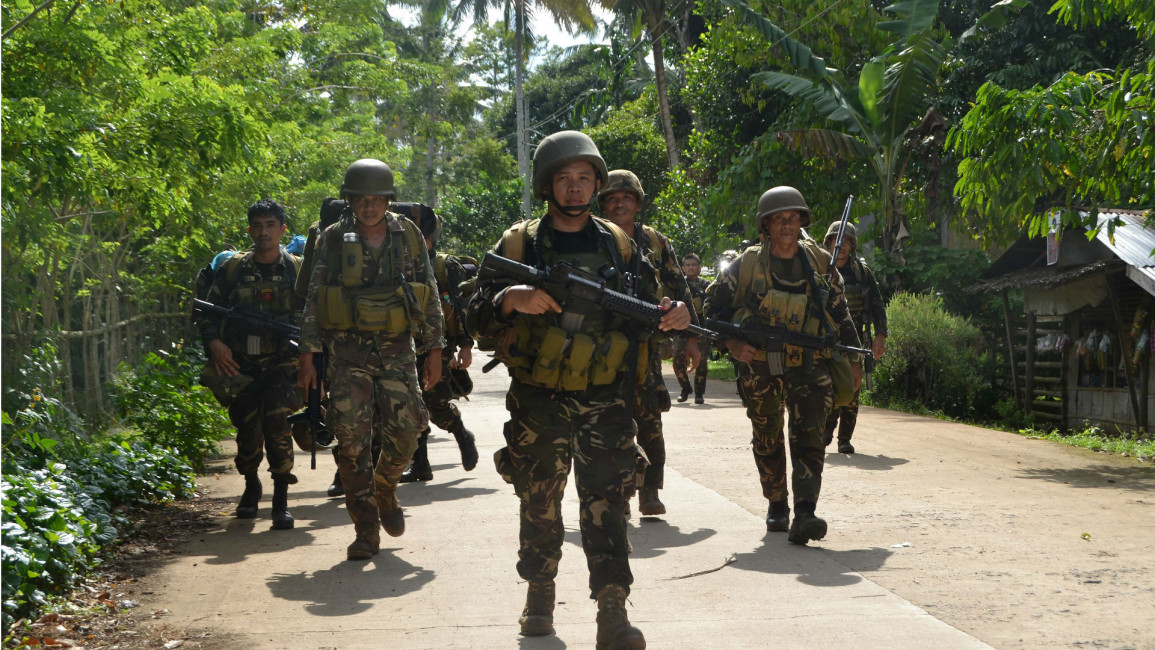 Phillipines army abu sayyaf