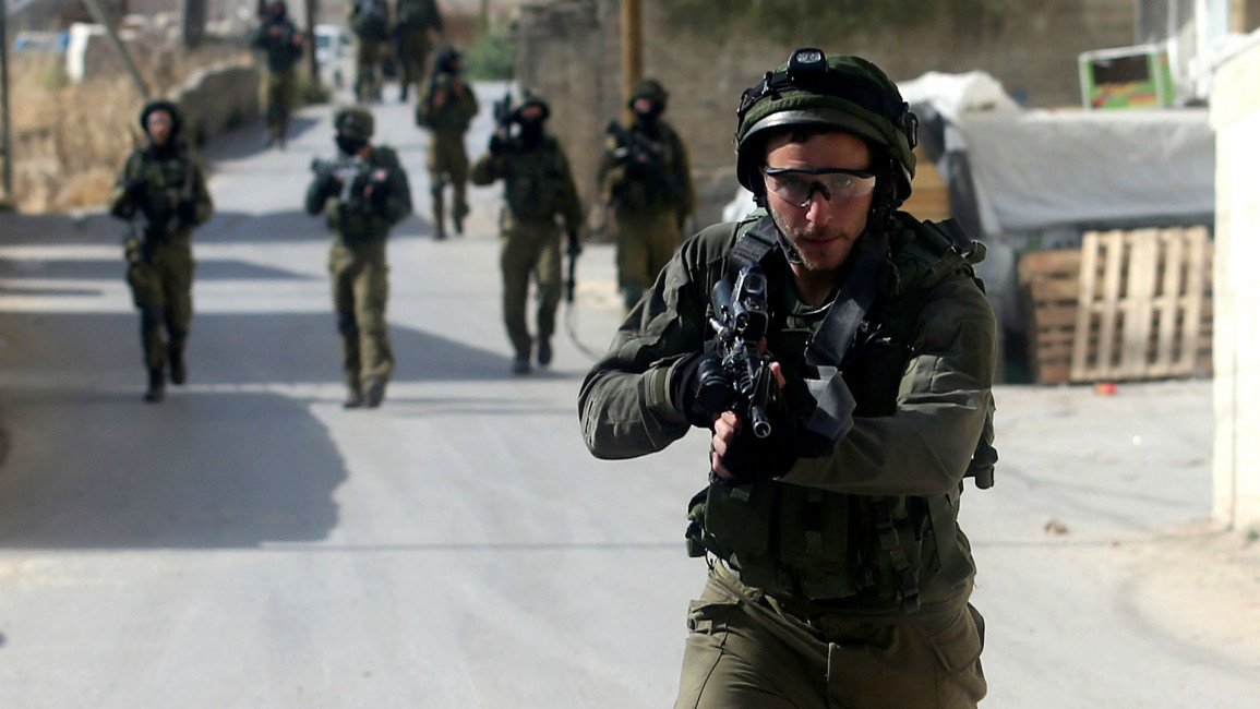 Israeli soldiers ANADOLU