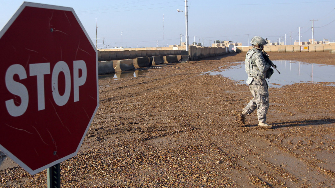Iraq US troops GETTY