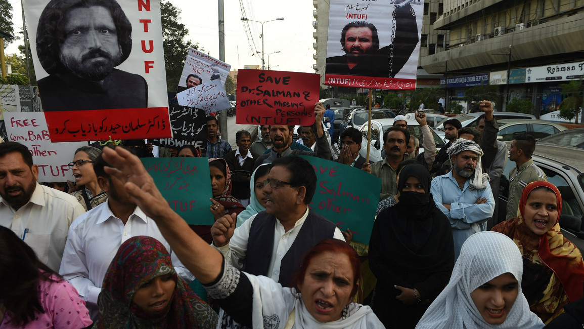 Karachi protests