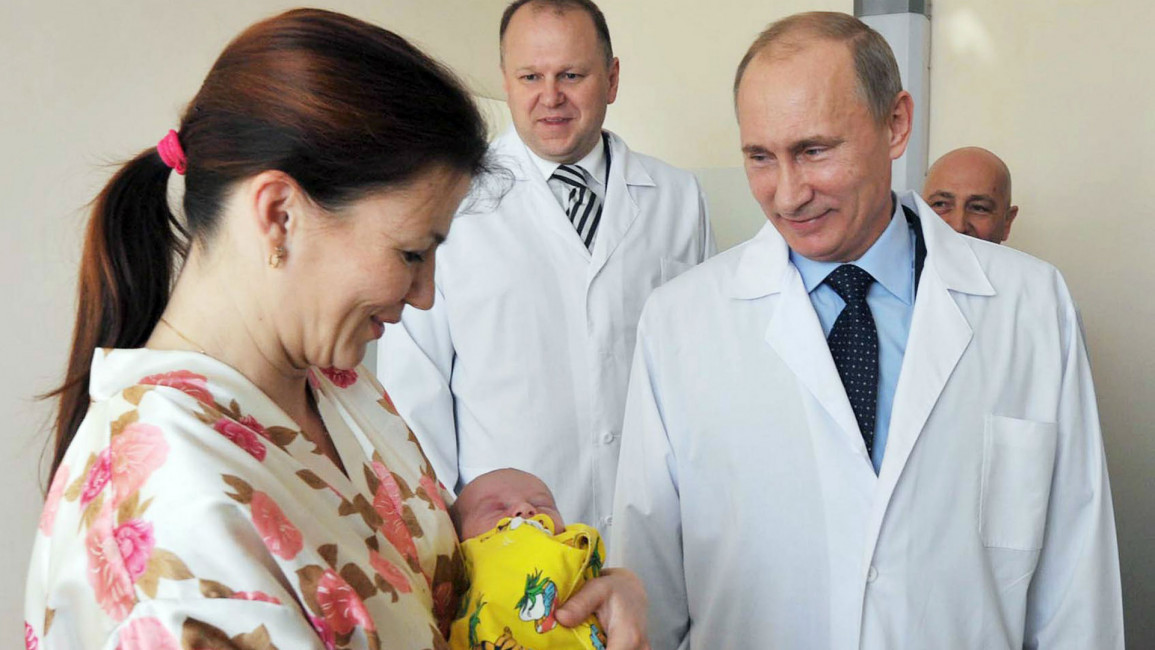 Putin Baby Getty