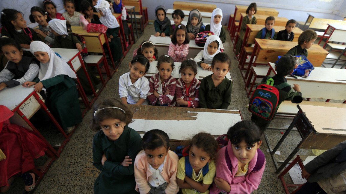 Back to school in Yemen (Getty)