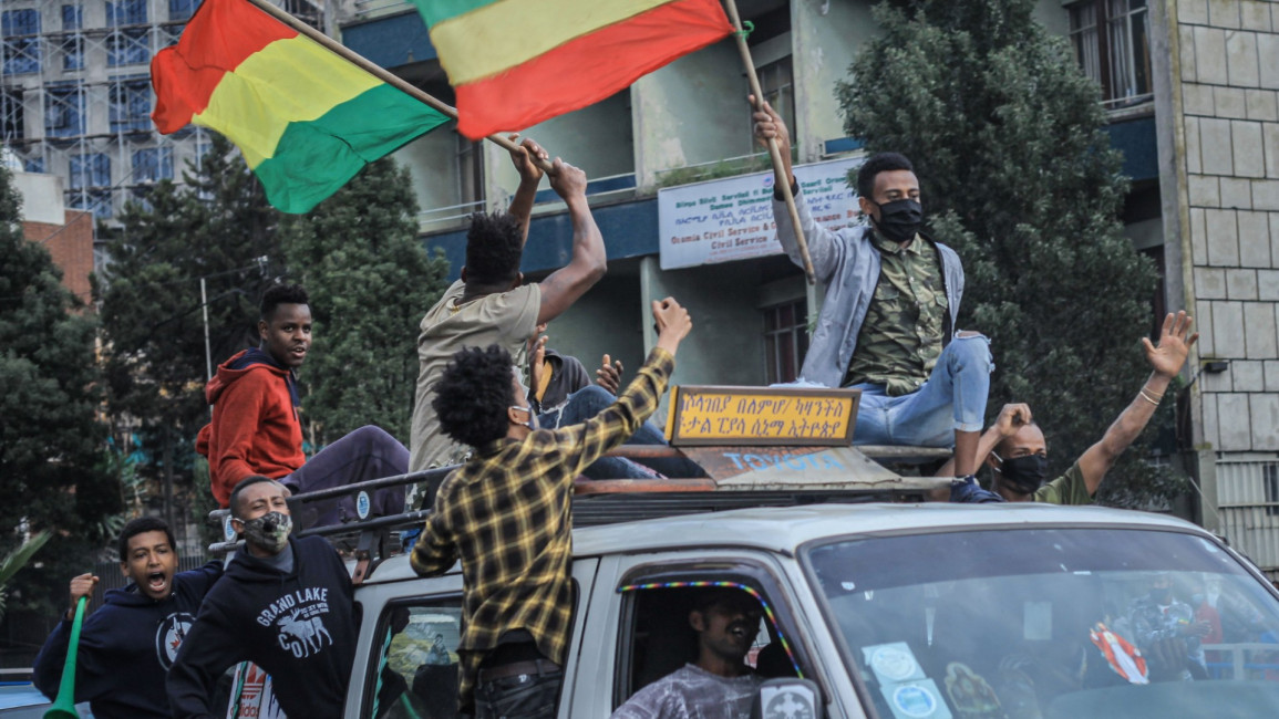 Ethiopia dam celebration 