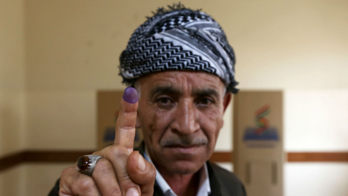 Kurdistan vote Getty