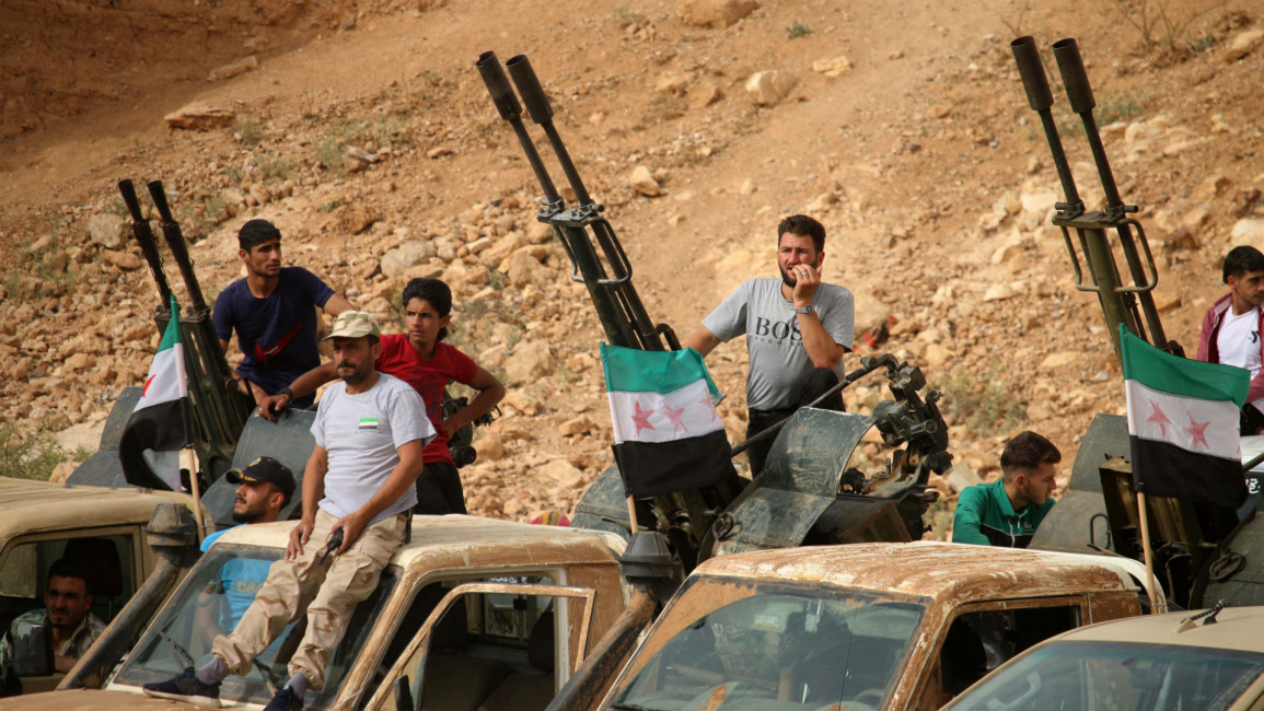 Syrian rebels Daraa